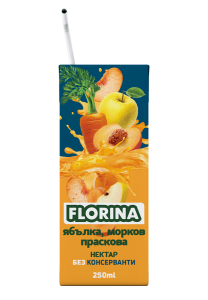 0.250 МОРКОВ,ПРАСКОВА,ЯБЪЛКА ФЛОРИНА