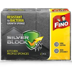 Фино силвърблок кухненски гъби канал 2бр