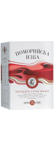 ПОМОРИЙСКА ИЗБА – ЧЕРВЕНО СУХО ВИНО (BAG-IN-BOX) 5L