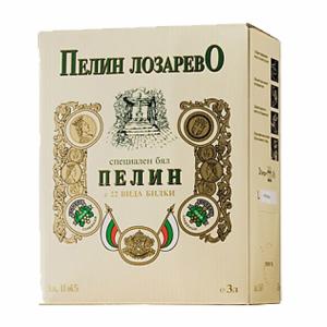 ВИНО ПЕЛИН ЛОЗАРЕВО БЯЛ 3Л