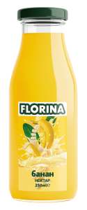 0,250 Стъкло Банан 25% Флорина 12бр.