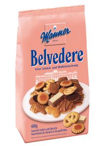 Манер Белведере бисквити асорти 400 гр.