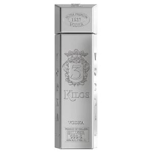 Водка 3 Kilos silver 1.0L 40%