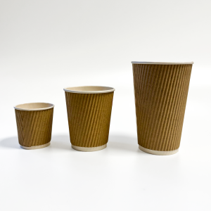 КАРТОНЕНА ЧАША 16 OZ РИПЪЛ 25БР