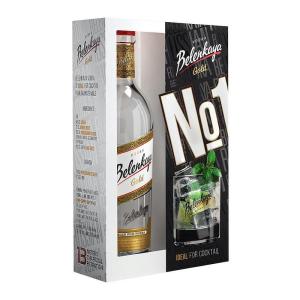 РУСКА ВОДКА БЕЛЕНЬКАЯ / BELENKAYA GOLD 0,7Л. + ЧАША