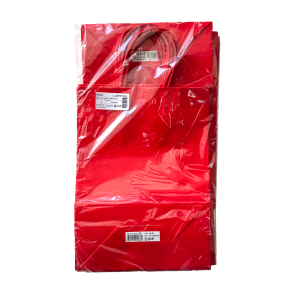 ЧАНТА ОТ ХАРТИЯ  L1-197-J ЧЕРВЕНА