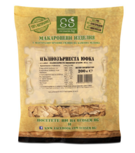 Пълнозърнеста Юфка 200г