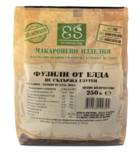 Безглутенови Фузили от Елда 250г