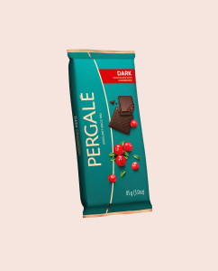 Шоколад PERGALE Dark с боровинки 85 гр.