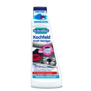 DR. BECKMANN Крем за почистване на стъклокерамични плотове с активен въглерод, 250 мл