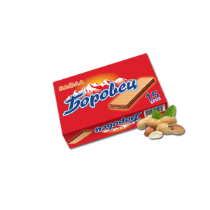 афла "Боровец" 15 бр. с фъстъчен крем 375 гр.