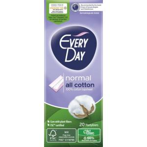 EVERYDAY NORMAL Ежедневни дамски превръзки all cotton, 20 б