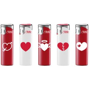 ЗАПАЛКА МАТЕО 116005 TURBO HEART SHAPE 30БР.