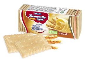 БИСКВИТИ ДЕТСТВО МОЕ PETIT BEURRE КЛАСИК