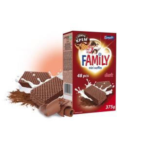 МИНИ ВАФЛИ FAMILY DARK - KREM KAKAO