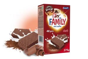 МИНИ ВАФЛИ FAMILY DARK - KREM KAKAO