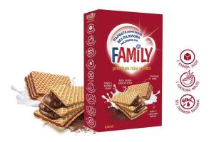МИНИ ВАФЛИ FAMILY PREMIUM КАКАО