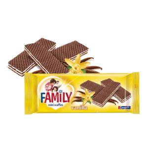 МИНИ ВАФЛИ FAMILY КРЕМ ВАНИЛИЯ
