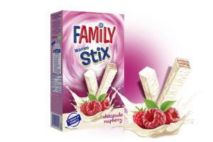 МИНИ ВАФЛИ FAMILY STIX ЧИЙЗКЕЙК МАЛИНА