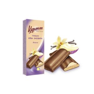 КРЕМ-БИСКВИТИ КАРМЕЛА ВАНИЛИЯ