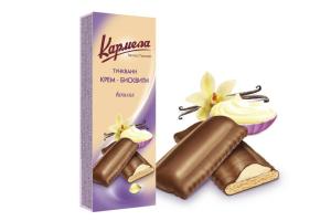 КРЕМ-БИСКВИТИ КАРМЕЛА ВАНИЛИЯ