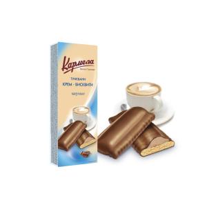 КРЕМ-БИСКВИТИ КАРМЕЛА КАПУЧИНО