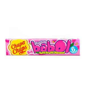 Chupa Chups Дъвки Биг бабъл 6 бр. Плодове