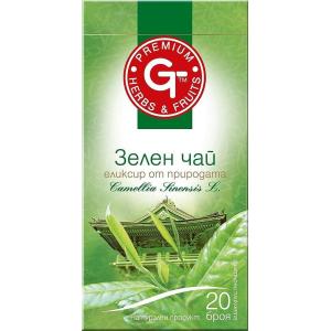ЧАЙ GT Premium Зелен чай x 20 бр