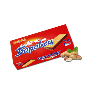 Вафла "Боровец" 21 бр. с фъстъчен крем 630 гр.