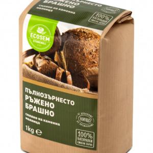 Натурално пълнозърнесто ръжено брашно