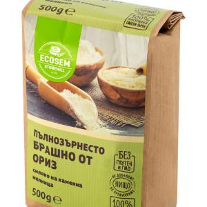 100% Пълнозърнесто брашно от ориз