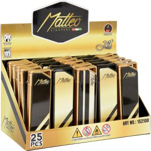 ЗАПАЛКА152100 MATTEO EPOX GOLD 25БР.