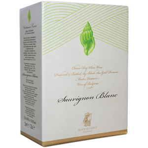 БЯЛО ВИНО СОВИНЬОН БЛАН ПОМОРИЕ 3Л РАКОВИНА