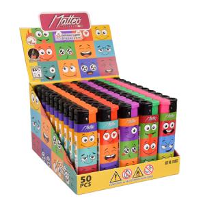 ЗАПАЛКА МАТЕО 174063 TURBO DESIGN FACES 50БР.