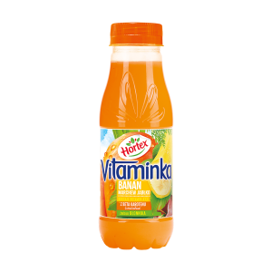 HORTEX 80% VITAMINKA МОРКОВ, ЯБЪЛКА И БАНАН 300МЛ РЕТ 6бр.