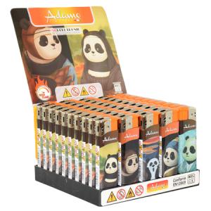 ЗАПАЛКА МАТЕО 181371 ADAMO DESIGIN PANDA PAINTING 50БР.