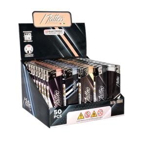 ЗАПАЛКА МАТЕО 186040 PREMIUM ELEGANT STRIPED 50БР.