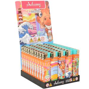 ЗАПАЛКА МАТЕО 189188 ADAMO DESIGN SKINNY COLORFUL 50БР.