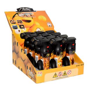 ЗАПАЛКА МАТЕО 196019 JET TORCH ELEGANT SMILEY 12БР.