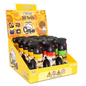 ЗАПАЛКА МАТЕО 196022 JET TORCH SHEF 12БР.