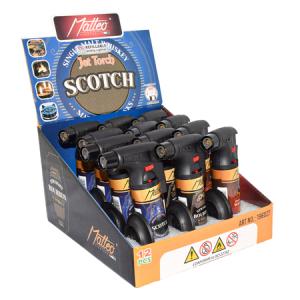 ЗАПАЛКА МАТЕО 196027 JET TORCH WHISKEY 12БР.