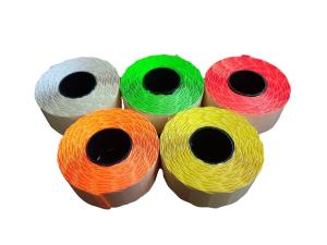 Етикети за маркиращи клещи 26/12 х 1350 цветни