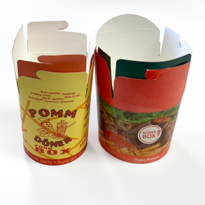 КАРТОНЕНА КУТИЯ ЗА ДЮНЕР 26OZ КРАФТ 50бр.