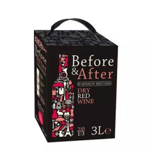 БИФОР ЕНД АФТЪР 3Л. ЧЕРВЕНО ВИНО