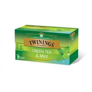 TWININGS Зелен с мента 25 бр.