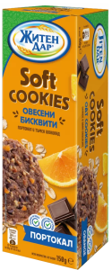 Меки бисквити
Портокал 150г