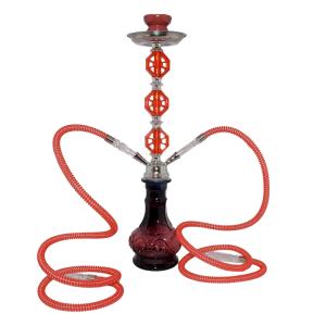 НЕРГИЛЕ С ДВА МАРКУЧА 50СМ ЧЕРВЕНО