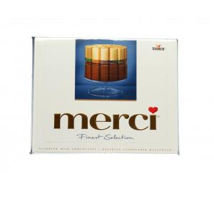 БОНБОНИ МЕРСИ МЛЕЧЕН ШОКОЛАД/СИНЬО 250ГР