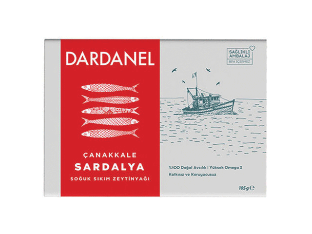 САРДИНИ ДАРДАНЕЛ В ЗЕХТИН 105Г