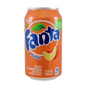 Fanta 355 мл. Праскова 12бр.